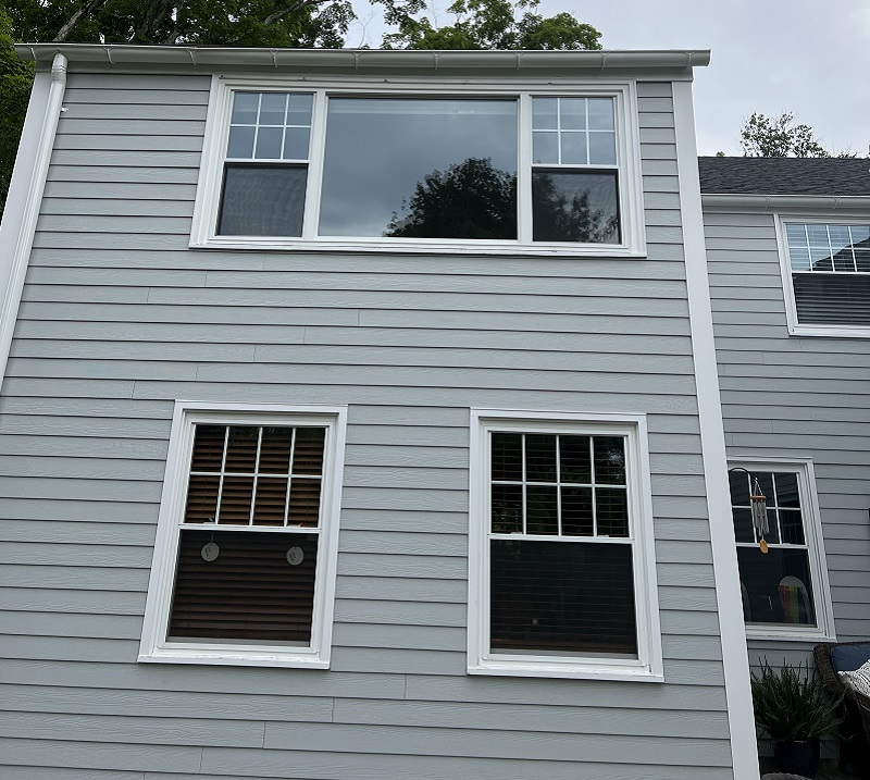 Harvey Slimeline Double Hung window replacement in Ridgfield